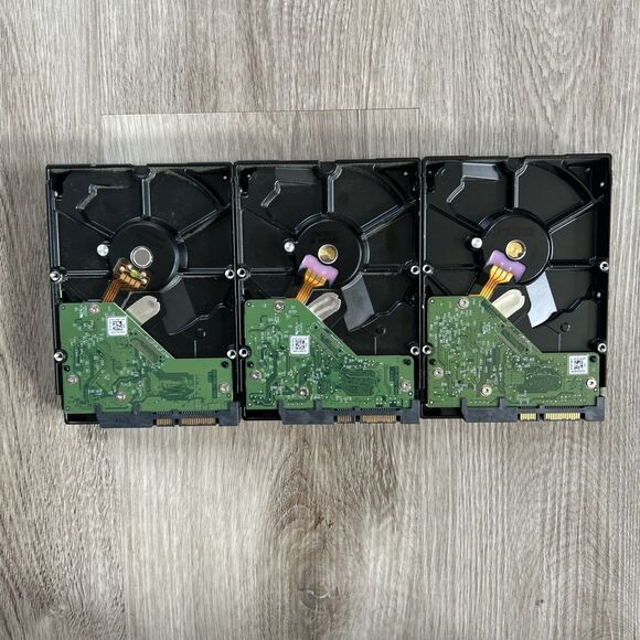 WD Blue 1TB SATA III 6Gbps HDD Lot of 3 WD10EZEX Western Digital 3.5" UNTESTED - Picture 5 of 12